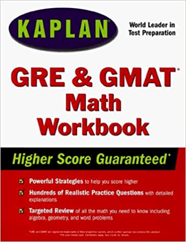 KAPLAN GRE and GMAT MATH WORKBOOK : Kolpo BD