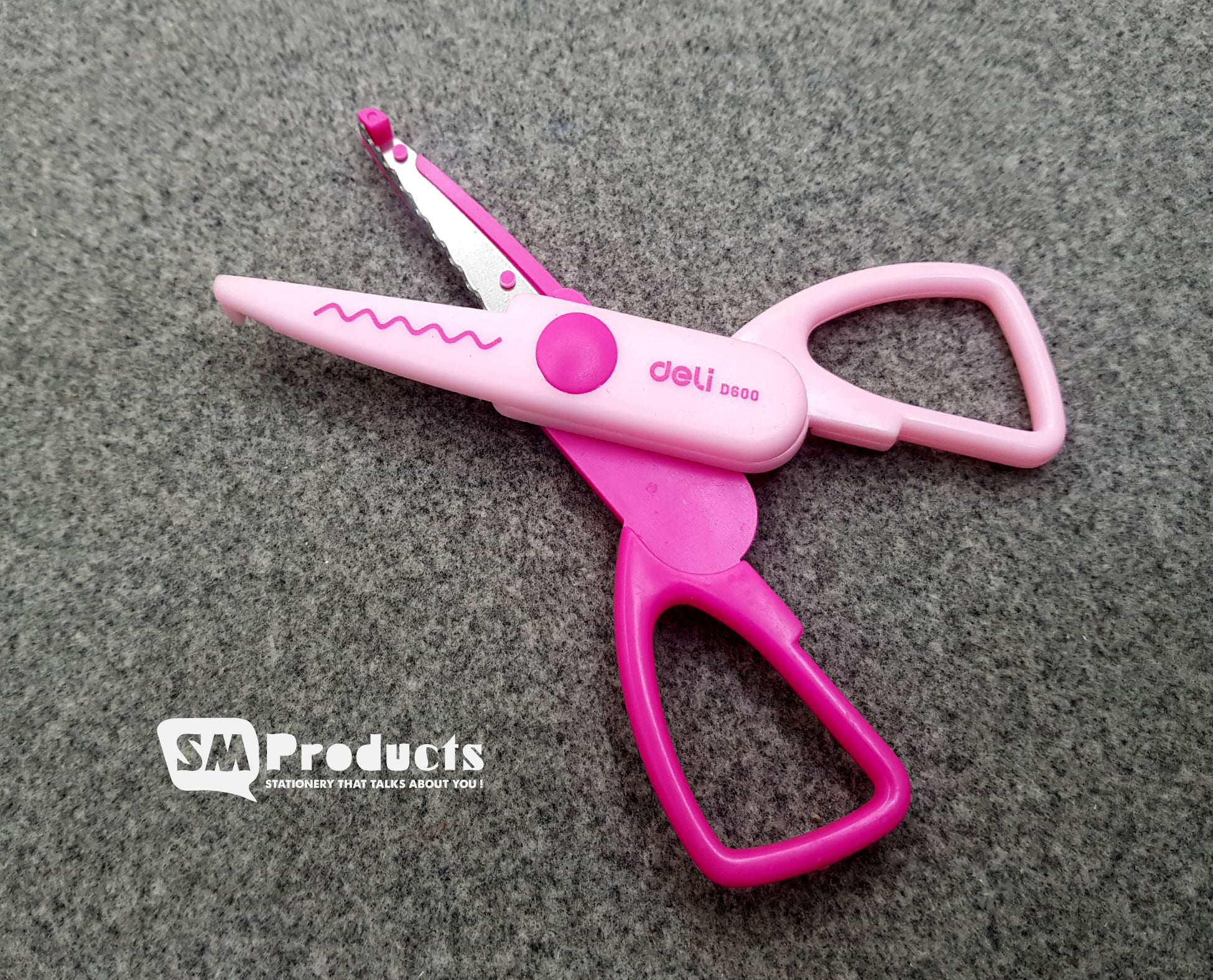 Deli Craft Safety Scissors - Plastic-Covered Stainless Steel Blade, Assorted Colors - View #8